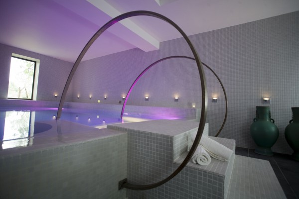 Le spa de l'Oustau de Baumaniere aux Baux de Provence